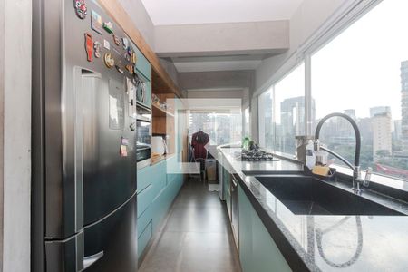 Sala/ Cozinha de apartamento à venda com 1 quarto, 63m² em Itaim Bibi, São Paulo
