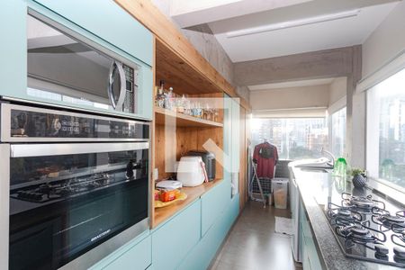 Sala/ Cozinha de apartamento à venda com 1 quarto, 63m² em Itaim Bibi, São Paulo