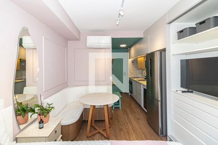 Studio de kitnet/studio para alugar com 1 quarto, 24m² em Indianópolis, São Paulo