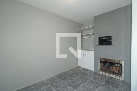 Espaço churrasqueira de apartamento para alugar com 1 quarto, 50m² em Jardim do Salso, Porto Alegre