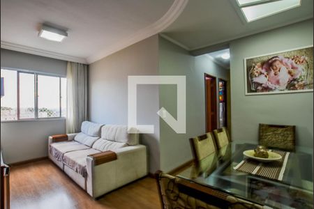 Sala de apartamento à venda com 2 quartos, 62m² em Jardim Utinga, Santo André
