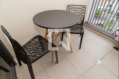 Varanda do Quarto de kitnet/studio para alugar com 1 quarto, 23m² em Vila Mariana, São Paulo