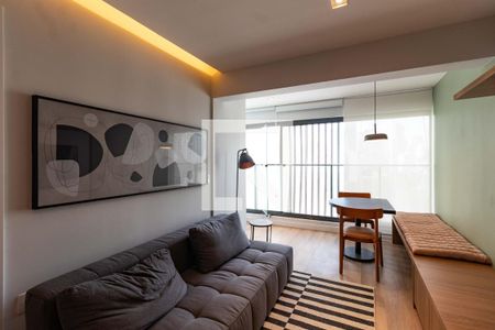 Sala de apartamento para alugar com 1 quarto, 41m² em Perdizes, São Paulo