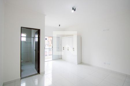 Quarto 1 - Suíte de casa à venda com 3 quartos, 220m² em Campestre, Santo André
