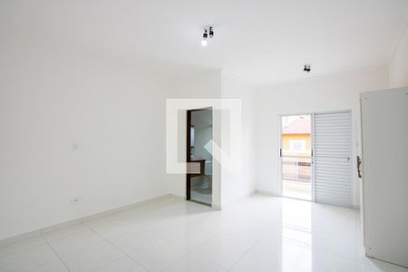 Quarto 1 - Suíte de casa à venda com 3 quartos, 220m² em Campestre, Santo André