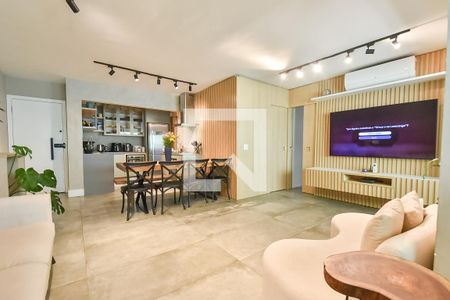 Sala de apartamento à venda com 3 quartos, 99m² em Cambuci, São Paulo