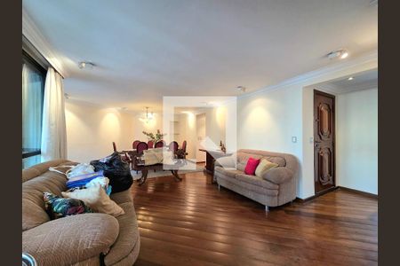 Sala de apartamento para alugar com 3 quartos, 150m² em Indianópolis, São Paulo