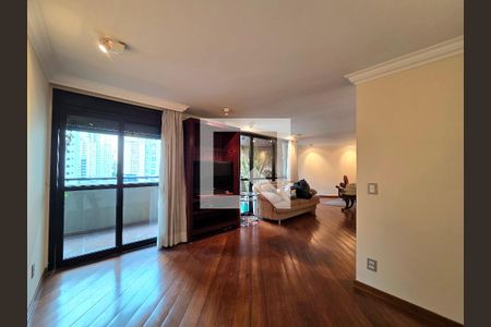 Sala de apartamento para alugar com 3 quartos, 150m² em Indianópolis, São Paulo