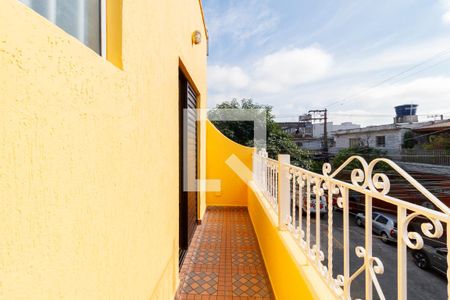 Varanda da Suíte de casa para alugar com 2 quartos, 75m² em Jardim Brasil (zona Norte), São Paulo