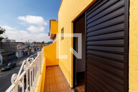 Varanda da Suíte de casa para alugar com 2 quartos, 75m² em Jardim Brasil (zona Norte), São Paulo