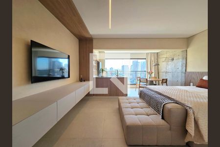 Studio de kitnet/studio para alugar com 1 quarto, 35m² em Indianópolis, São Paulo