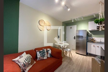 Sala de apartamento para alugar com 1 quarto, 26m² em Campos Elíseos, São Paulo