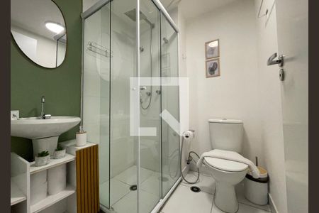 Banheiro de apartamento para alugar com 1 quarto, 26m² em Campos Elíseos, São Paulo