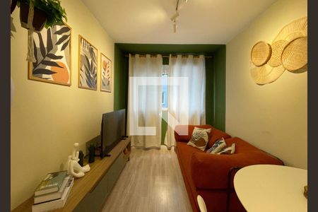 Sala de apartamento para alugar com 1 quarto, 26m² em Campos Elíseos, São Paulo