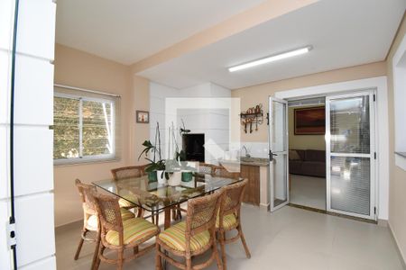 Área gourmet de casa de condomínio à venda com 5 quartos, 280m² em Campo Comprido, Curitiba
