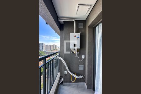 Varanda da Sala de apartamento para alugar com 2 quartos, 50m² em Quarta Parada, São Paulo