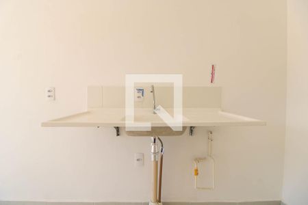 Sala/Cozinha de apartamento para alugar com 1 quarto, 27m² em Morumbi, São Paulo