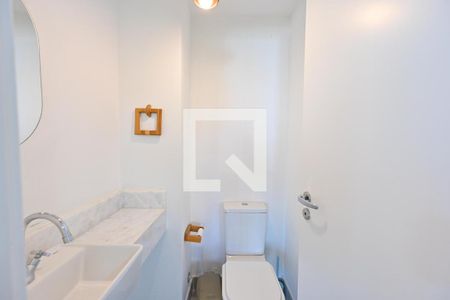 Lavabo de apartamento à venda com 1 quarto, 46m² em Vila Clementino, São Paulo