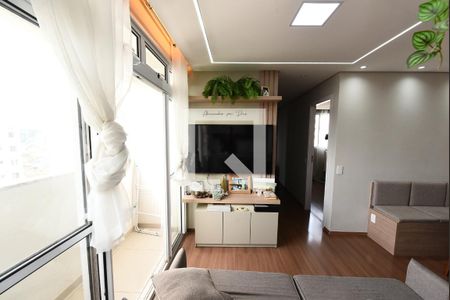 Sala de apartamento para alugar com 2 quartos, 68m² em Jk, Contagem