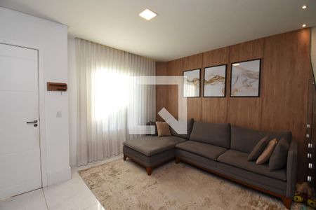 Sala de casa de condomínio para alugar com 3 quartos, 148m² em Cajuru, Curitiba