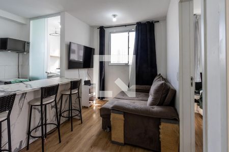 Sala de apartamento para alugar com 2 quartos, 40m² em Barra Funda, São Paulo
