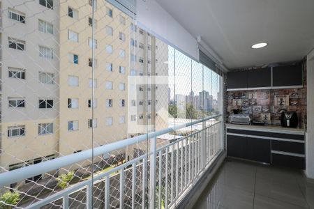 Varanda de apartamento à venda com 3 quartos, 67m² em Centro, Diadema