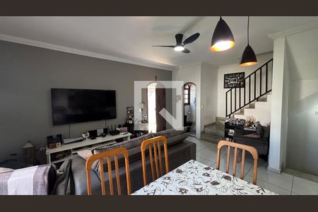 Sala - Sala de Jantar de casa à venda com 2 quartos, 119m² em Vila Guiomar, Santo André