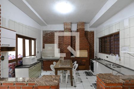 Churrasqueira de casa para alugar com 10 quartos, 470m² em Vila Jundiai, Mogi das Cruzes