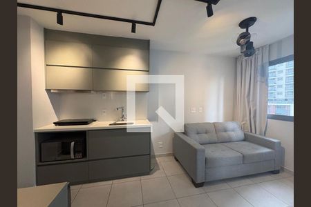 Sala de kitnet/studio para alugar com 1 quarto, 25m² em Vila Clementino, São Paulo