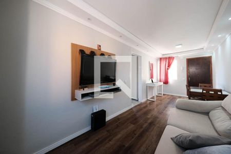 Sala de apartamento à venda com 2 quartos, 56m² em Conjunto Habitacional Padre Manoel da Nobrega, São Paulo