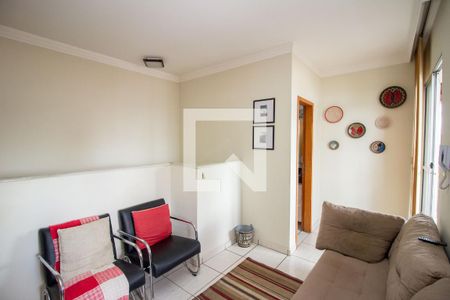Sala de TV de apartamento à venda com 2 quartos, 98m² em Alvorada, Contagem