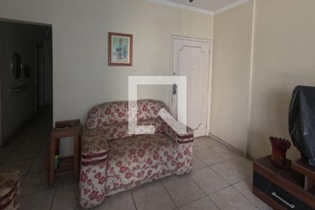 Sala de apartamento para alugar com 1 quarto, 102m² em Gonzaga, Santos