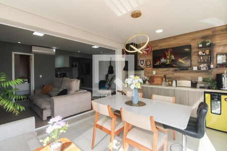 Varanda Gourmet  de apartamento à venda com 3 quartos, 102m² em Tatuapé, São Paulo