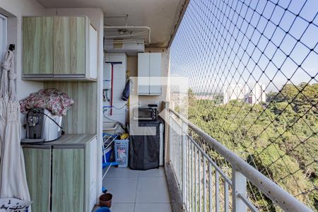 Varanda de apartamento para alugar com 2 quartos, 53m² em Jardim Celeste, São Paulo