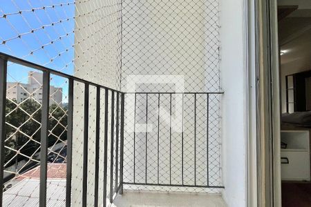Varanda da Sala de apartamento para alugar com 2 quartos, 50m² em Vila Paulista, São Paulo