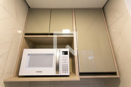 Cozinha de apartamento para alugar com 1 quarto, 28m² em Penha de França, São Paulo