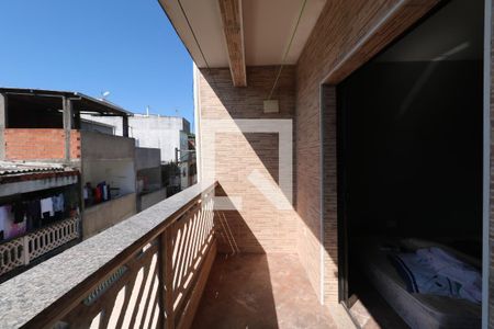 Varanda Quarto 1 de casa para alugar com 2 quartos, 60m² em Piraporinha, Diadema