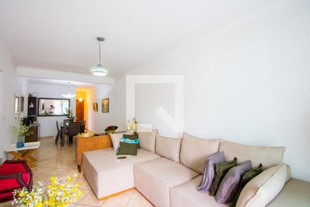 Sala de apartamento à venda com 3 quartos, 106m² em Vila Humaita, Santo André