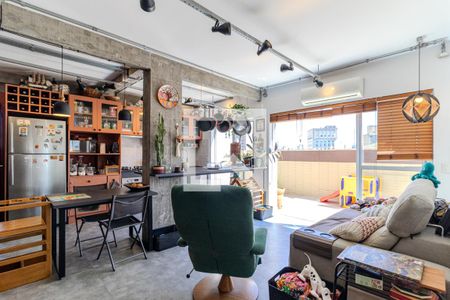 Sala de apartamento à venda com 2 quartos, 107m² em República, São Paulo