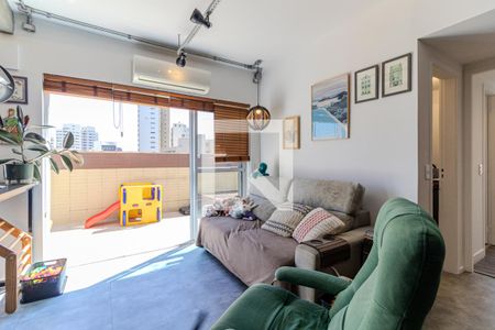 Sala de apartamento à venda com 2 quartos, 107m² em República, São Paulo