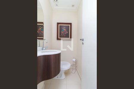 Sala - Lavabo de apartamento para alugar com 3 quartos, 143m² em Santo Amaro, São Paulo