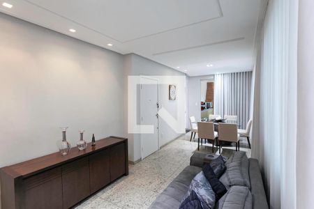 Sala 1 de apartamento à venda com 3 quartos, 155m² em Castelo, Belo Horizonte