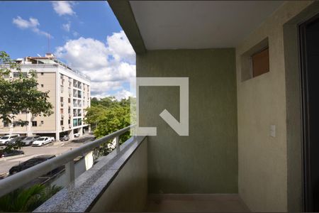 Varanda da Sala de apartamento para alugar com 3 quartos, 68m² em Jardim Sulacap, Rio de Janeiro