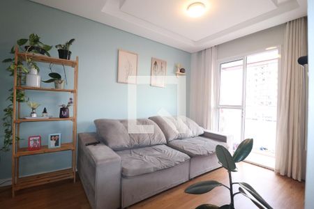 Sala de apartamento para alugar com 2 quartos, 57m² em Vila Curuçá, Santo André