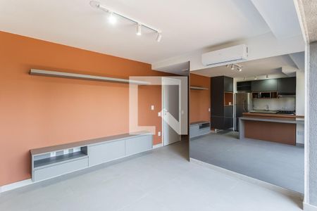 Sala de apartamento para alugar com 2 quartos, 85m² em Indianópolis, São Paulo