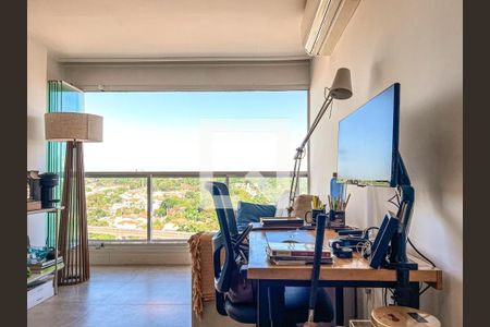 Sala de apartamento à venda com 1 quarto, 72m² em Campo Belo, São Paulo