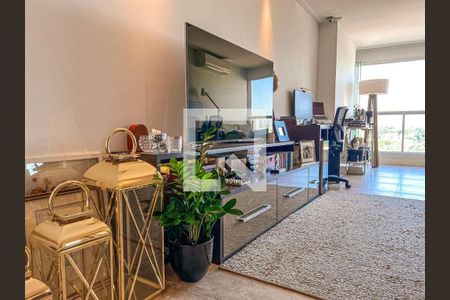 Sala de apartamento à venda com 1 quarto, 72m² em Campo Belo, São Paulo