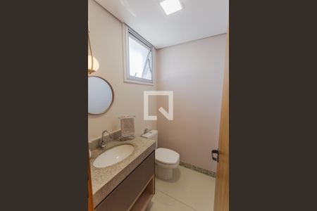 Lavabo na Sala de apartamento à venda com 4 quartos, 114m² em União, Belo Horizonte