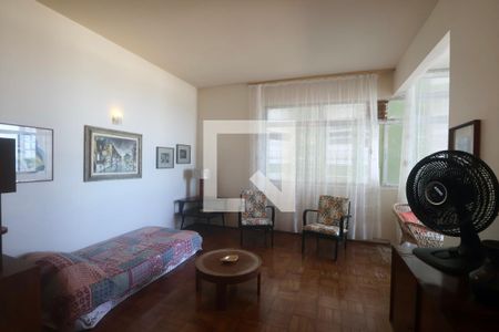 Sala de apartamento para alugar com 3 quartos, 125m² em Centro, Guarujá