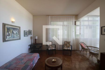 Sala de apartamento para alugar com 3 quartos, 125m² em Centro, Guarujá